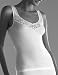  : Hanro Women's Cotton Lace Fine Rib Tank Top