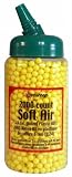 Crosman 6mm plastic airsoft BBs, 0.12g, 2000 rds, green