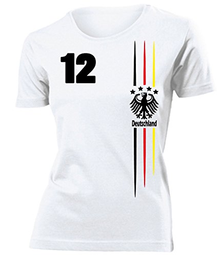 4 STERNE FANSHIRT DEUTSCHLAND FUSSBALL EM 2016 4318(F) Gr. XL