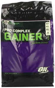 Optimum Nutrition Pro Complex Gainer, Double Chocolate, 10.16 Pound