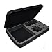 Glorich Large Size EVA Collection box case bag Protective Shell Box for GoPro Hero 4/3+/3/2/1, Black Waterproof