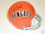 Carson Palmer Autographed Cincinnati Bengals Throwback Riddell Mini Helmet