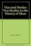 Vico and Herder : two studies in the history of ideas