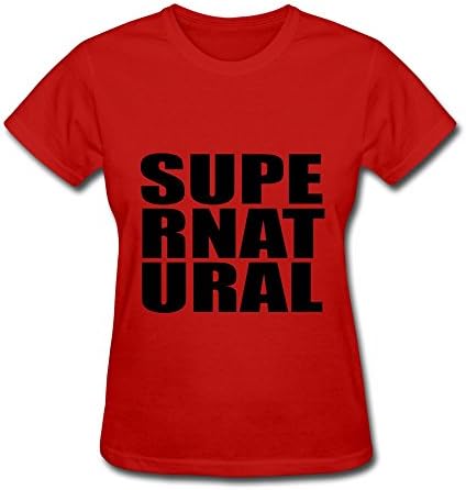 NASY Women's Supper Natural Cotton Short Sleeve T Shirt M Red