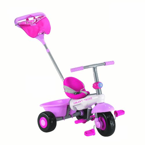 smart trike pink and black