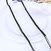 Qiyun Faceted Crystal Oval Tear Drop Bead Eye Shape Design Pendant Link Necklace
