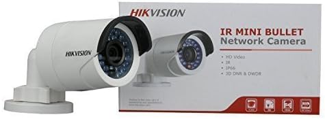 SieveBetter(TM) Original International English Version Hikvision DS-2CD2042WD-I 4MP IR Network Bullet IP Camera POE Firmware Upgradeable (6mm Fixed Lens)