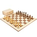 3.25 Inch Sheesham Down Head Chess Men with Case and Chess Board