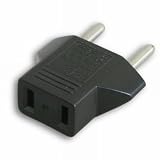 2-TECH Reise Stecker Adapter USA/Hongkong auf Euro