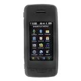 LG VX10000 Voyager Cell Phone Flexible Soft Silicone Case - Black