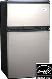 Sunpentown Energy Star 3.2-Cu Ft Double Door Refrigerator, White