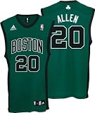 Ray Allen Jersey: adidas Green Replica #20 Boston Celtics Jersey - Medium