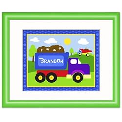 Under Construction Green Personalized Print