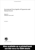 Review CRC  / International Encyclopedia of Ergonomics and Human Factors (3 Volume Set)