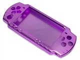 psp 2000 aluminum cover purple