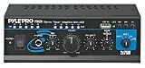 Pyle HOME PTAU34 Mini 2x75 Watt Stereo Power Amplifier with USB/AUX Inputs