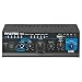 Pyle Home PTAU34 Mini 2x75 Watt Stereo Power Amplifier with USB/AUX Inputs