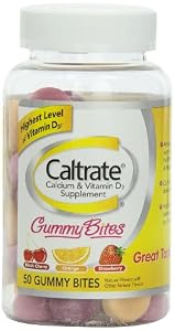 Caltrate Gummy Bites, 50-Count