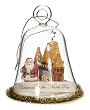 Christmas At The North Pole Glass Dome Bell Ornament #923962