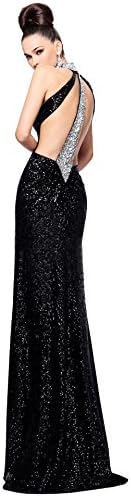 Tamm Dress Prom Dresses Sequins Black Wedding Dresses Bridesmaid Maxi Dresses