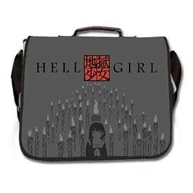 Hell Girl: Candles Anime Messenger Bag.