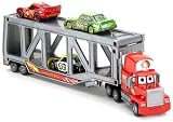 Disney Pixar Cars Mack Transporter Truck with Chick, Leakless & McQueen
