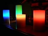 41vulTGXiZL. SL160  Color Selectable Flameless Candles with Remote; 4 inch, 5 inch, 6 inch and 8 inch Candles Set of 4