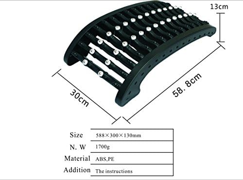 upgraded ! Stretch Mate Orthopedic Back Stretcher Built in 30 Magnetic Flexible Balls to Stimulate Acupuncture Points of Body