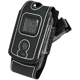 Motorola W490 W510 W5 Black Scuba Neoprene Protective Case Cover with Removable Belt Clip