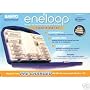 Sanyo Eneloop Battery Charger w/ 8 AA & 4 AAA Batteries Plus 2 C & 2 D Size Adapter
