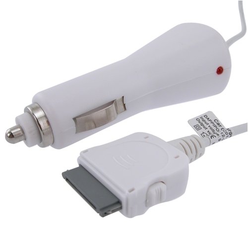 Inspire Premium iPod/iPhone Car Charger, not compatible with new Touch2, Nano4, Shuffle, iPhone3g