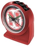 Nebraska Cornhuskers Suntime Gripper NCAA Alarm Clock