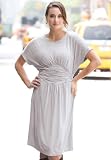 Jessica London Plus Size Knit Dress With Dolman Sleeves