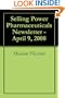 Selling Power Pharmaceuticals Newsletter - April 9, 2008
