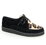 Search : Womens Brothel Creepers Lace Up Brogue Ladies Faux Suede Beetle Crusher Flat Shoe Size 3 4 5 6 7 8