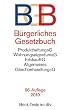 B�rgerliches Gesetzbuch BGB