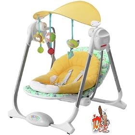 CHICCO POLLY MUSICAL SWING FROM BIRD.