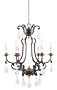 World Imports Lighting 6546-29 Pamplona 6-Light Crystal Chandelier, Euro Bronze