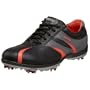 ECCO Women's Casual Cool Golf Shoe,Black/Poppy/Titanium,41 EU (US Women's 10-10.5 M)
