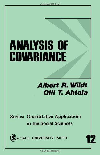 Analysis of Covariance (Quantitative Applications in the Social Sciences)