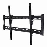 Duronic PLB123M EXTRA SLIM Adjustable Black Wall Bracket For Plasma, LCD & LED Screens For 32 - 50 Wide Screens With Tilt down + FREE TV Screen Cleaner + Cloth worth £9.99