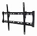Duronic Plb123m Extra Slim Adjustable Black Wall Bracket For