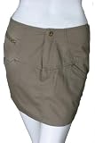 DIESEL Veracruz Zipper Pocket Skirt in Khaki