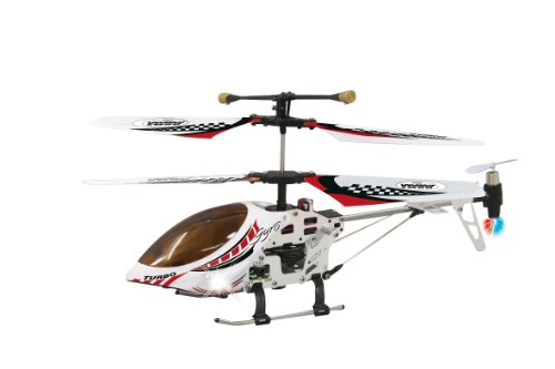 Jamara 031910 - RC Gyro Turbo 3+2 Kanal Heli mit Kreisel inklusive Fernsteuerung mit integriertem Ladeger&auml;t