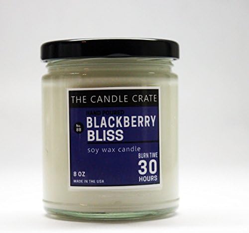 Blackberry Bliss Scented Soy Wax Candle