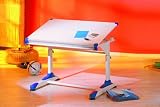 Produkt-Bild: Links 50900410 Sch&uuml;ler-Schreibtisch "Luka", wei&szlig; / blau