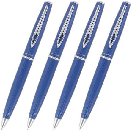 Paper Mate Professional Series Lexicon Galactic Blue CT Ball Point Pen, 4/Pens