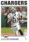 2004 Topps 71 Kassim Osgood (Football Cards)