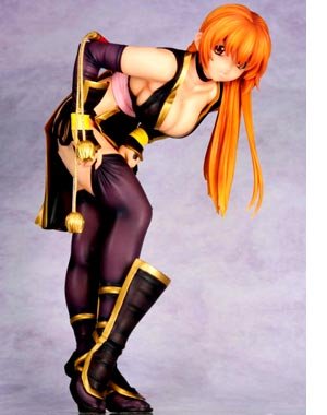 Dead Or Alive > Kasumi In Black Dress 1/6 Scale PVC Figure