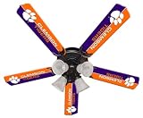 Clemson University Tigers Ceiling Fan with Light